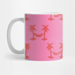 Hammocks Pink Red Mug